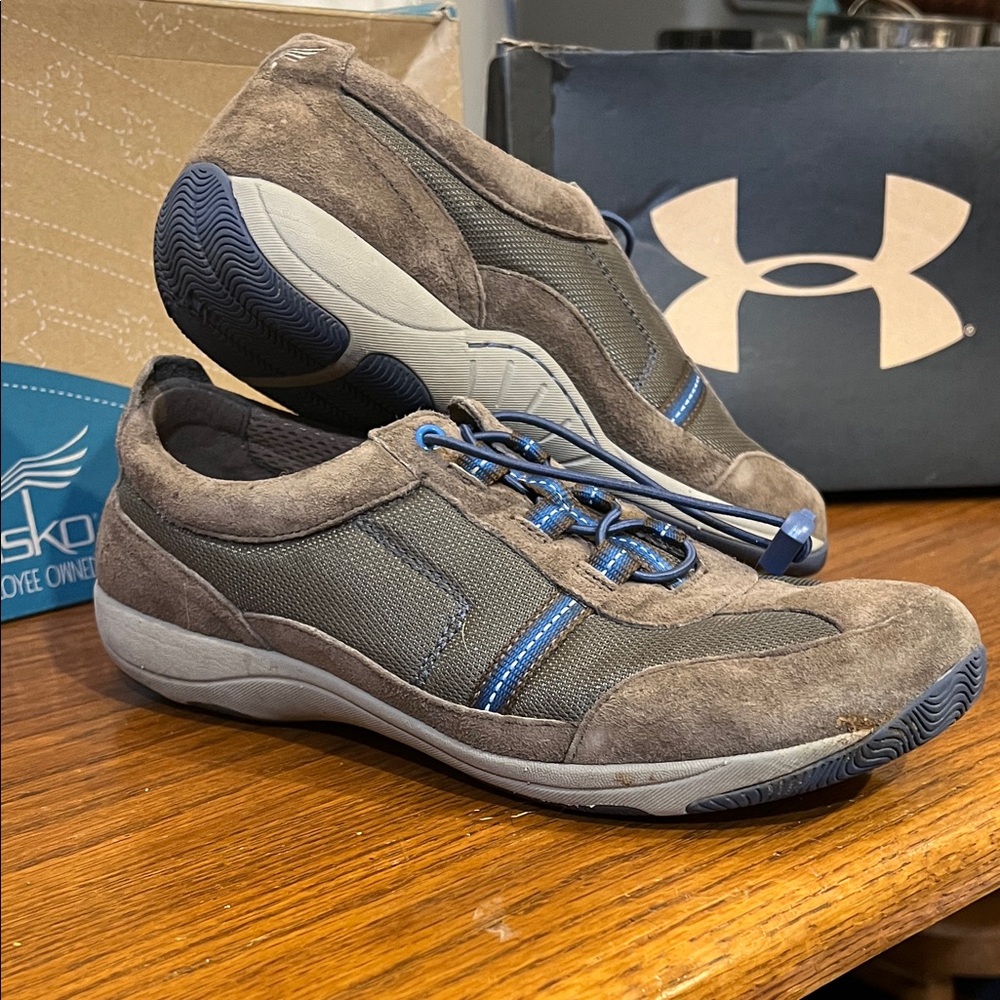 Dansko Women’s Brown  and Blue Casual Shoes